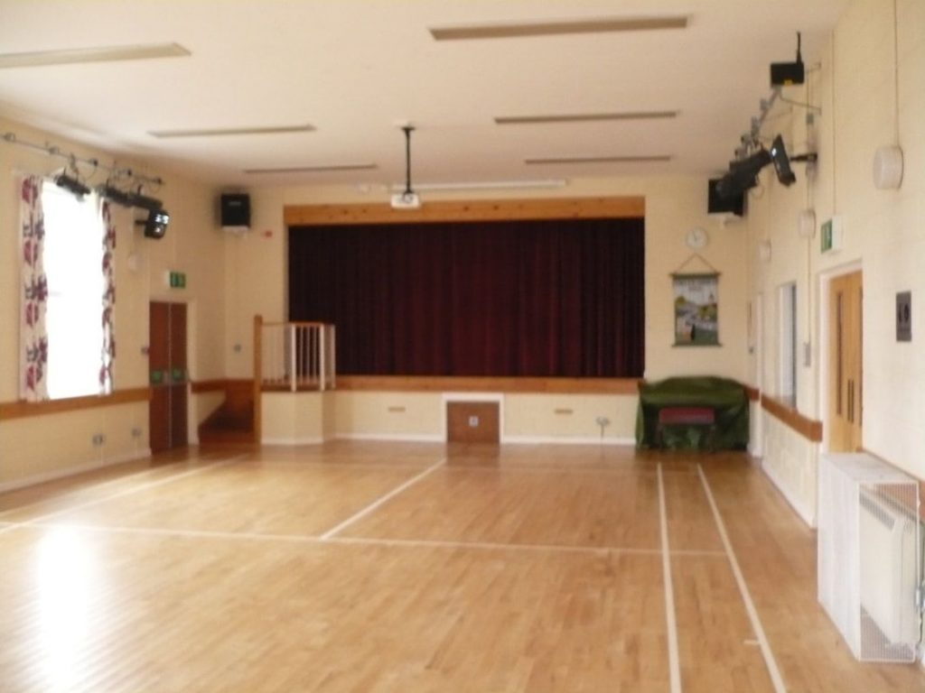 Toller Porcorum Village Hall, West Dorset - main hall one of the key facilities